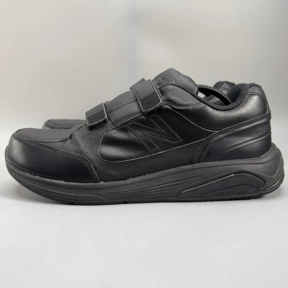 New Balance 928v1 Mens 11.5 11 1/2 D Walking Shoe Hook Loop Adjustable‎ Black